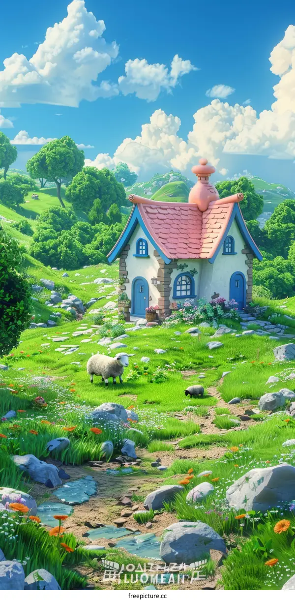 Small cottage in the valley