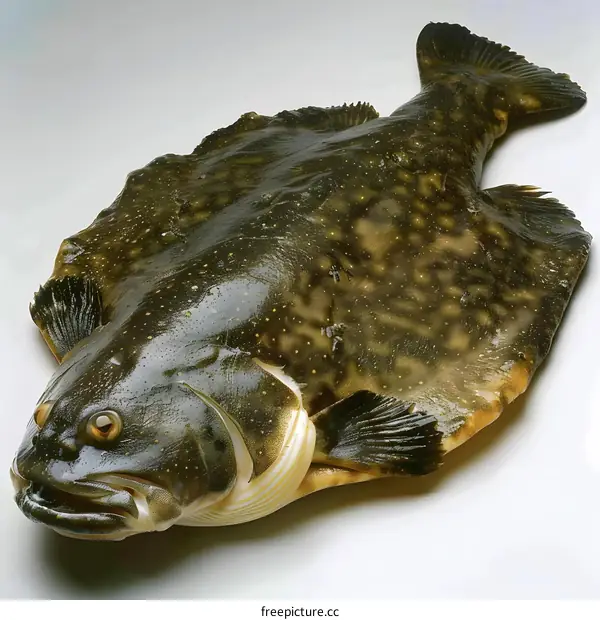 Fresh Whole Flounder Fish