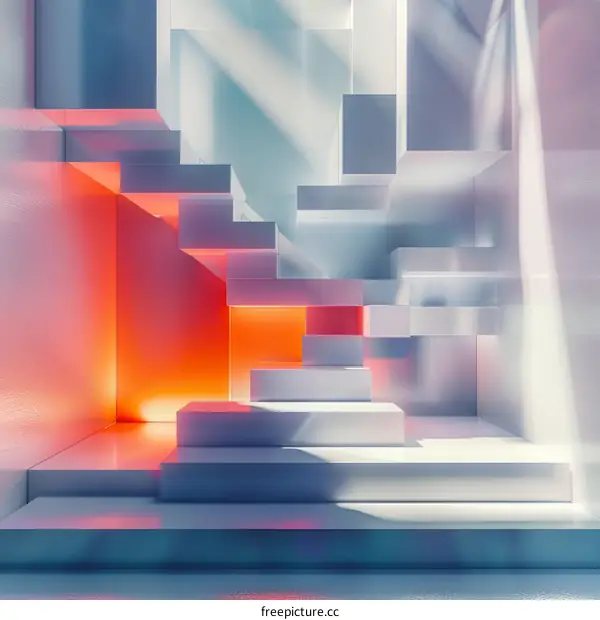 Surreal Stairway to the Void