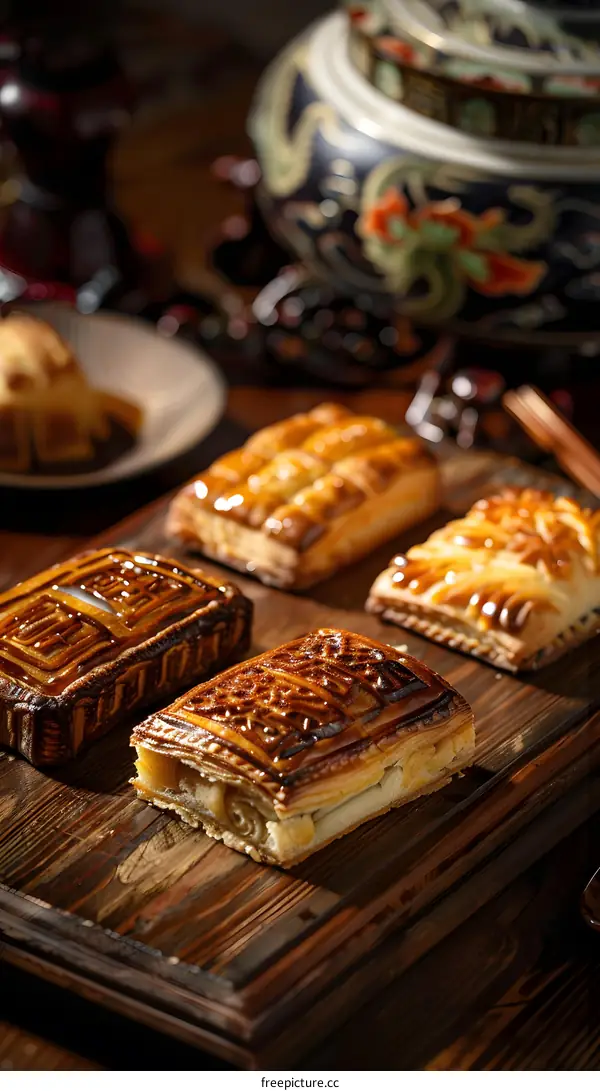 Freshly Baked Traditional Uzbek Pastry