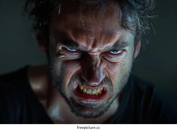 Portrait of an Angry Man