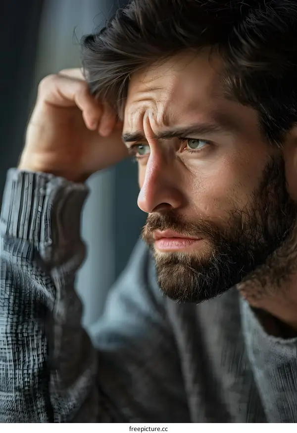 Portrait of a Bearded Man