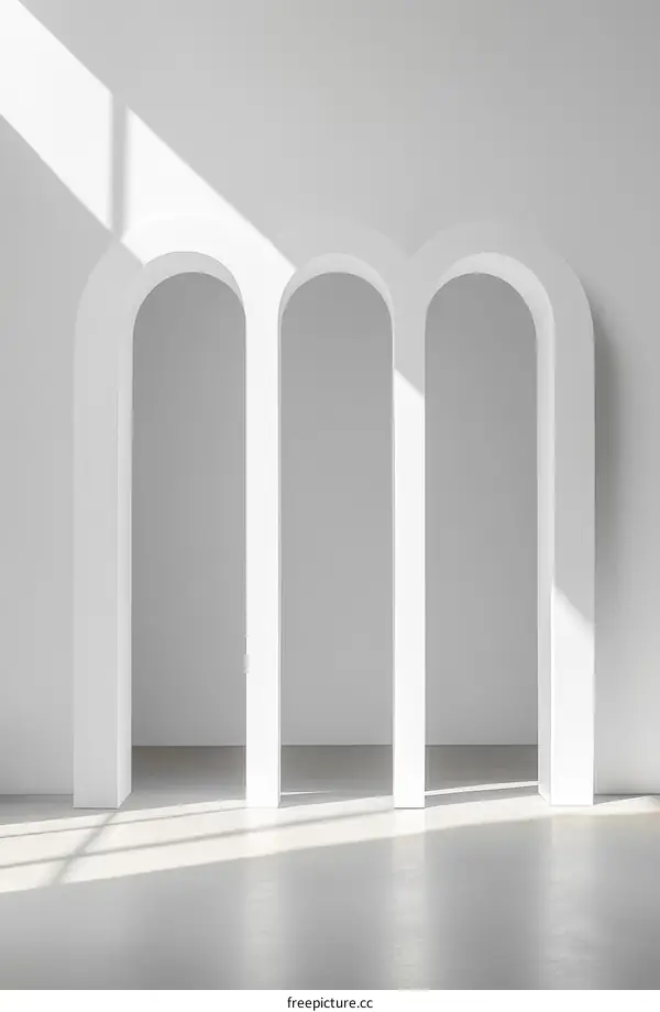 Minimalist Architecture Interior Design Illustration