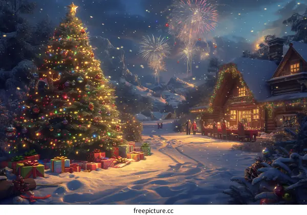 A Snowy Christmas Eve