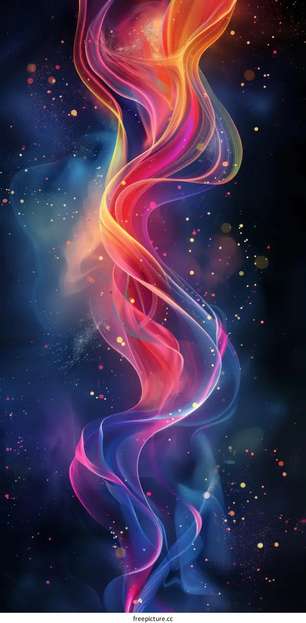 Cosmic Nebula: A Symphony of Colors