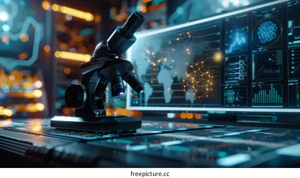 Microscope in the Laboratory