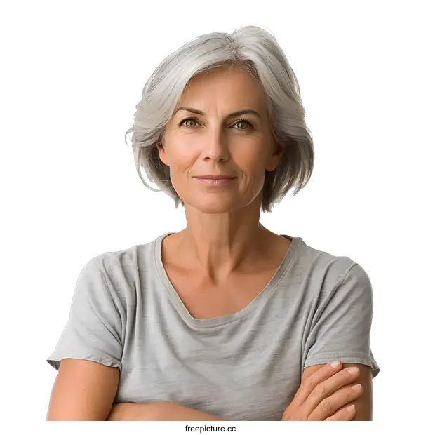 [Transparent Background PNG]portrait of a beautiful woman