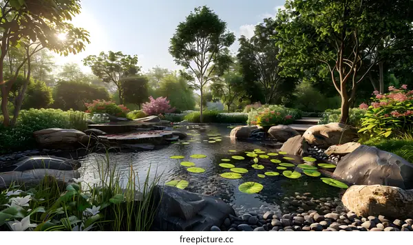 Landscape design renderings