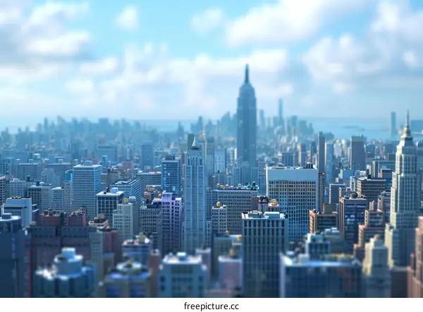 New York City Miniature Tilt-Shift Photography