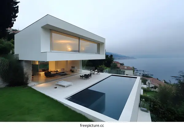 Modern House with Infinity Pool and Stunning Sea View