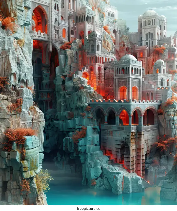Fantasy Middle Eastern City Ruins