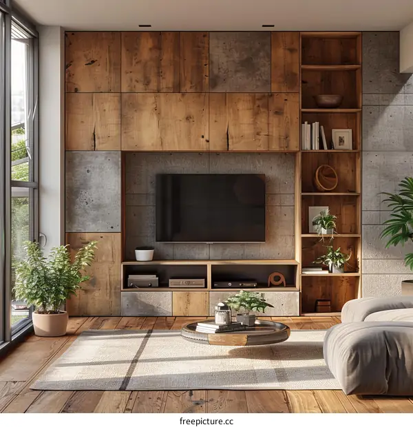 Modern Minimalist Living Room Interior