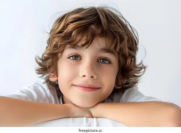 Portrait of a happy boy