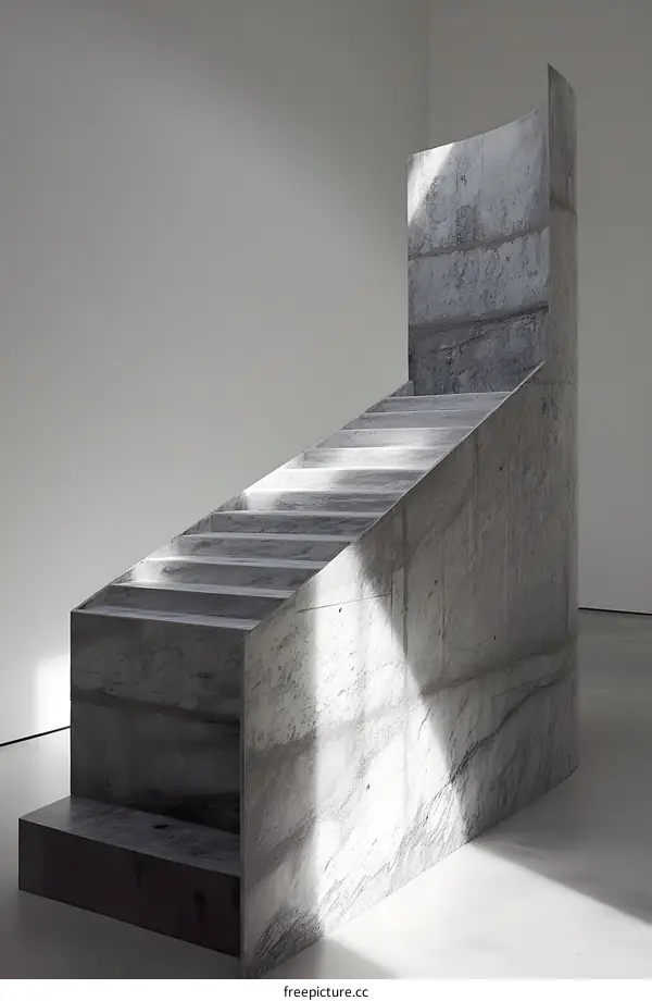 Stone Stairs Architectural Design Minimalism