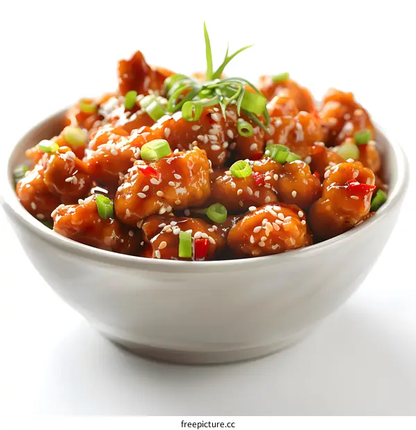 Bowl of Sesame Chicken