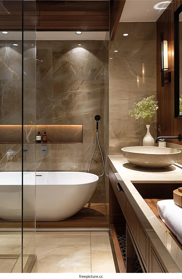 Modern Luxury Bathroom Design