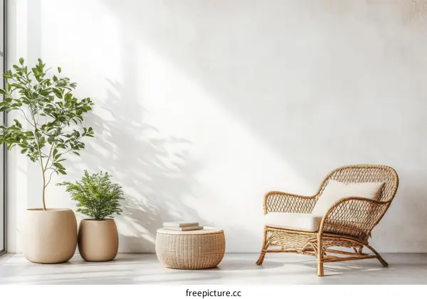 Modern Minimalist Interior Design with Natural Elements