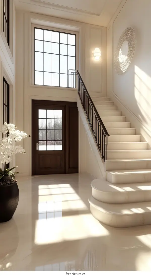 Luxury Modern Elegant Interior Staircase Design