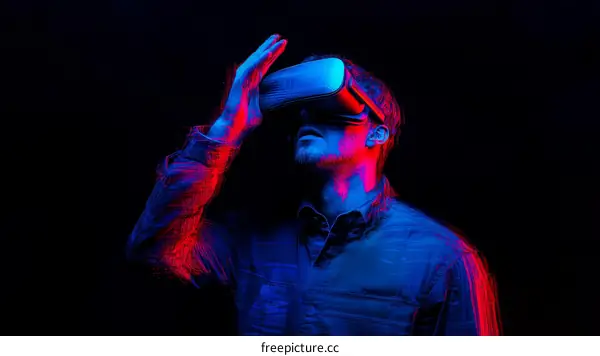 Virtual Reality Experience with Vivid Lighting