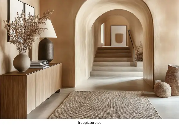 Beige Interior Design with Natural Elements