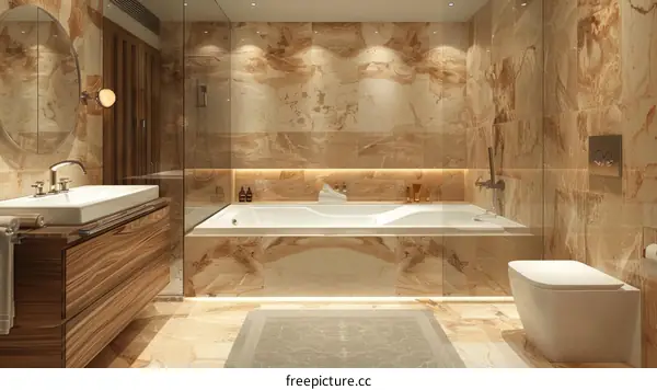 Luxury Modern Bathroom Interior Design