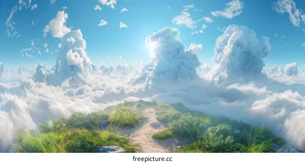 A Magical Pathway Through the Cloudscape