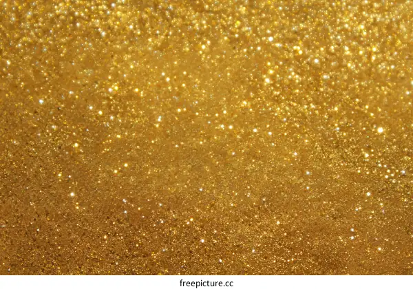 Golden Glitter Background Texture