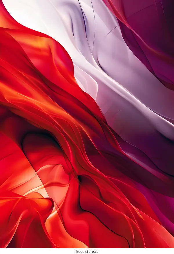 Abstract Red And Purple Background