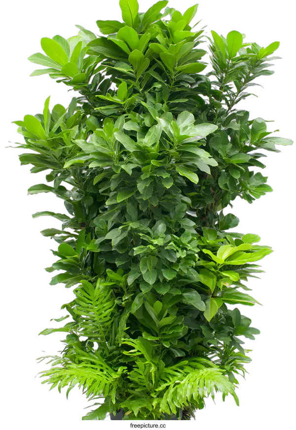 [Transparent Background PNG]Green Plants Tropical Foliage Indoor Houseplant