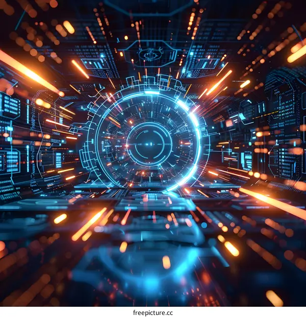 Futuristic Technology Background
