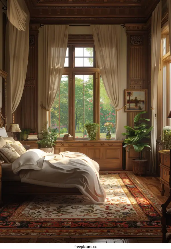 Elegant Classic Bedroom Interior Design