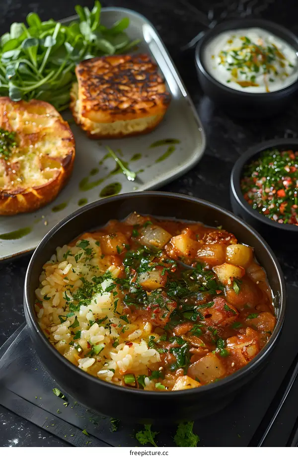 Hearty Vegetable and Rice Stew