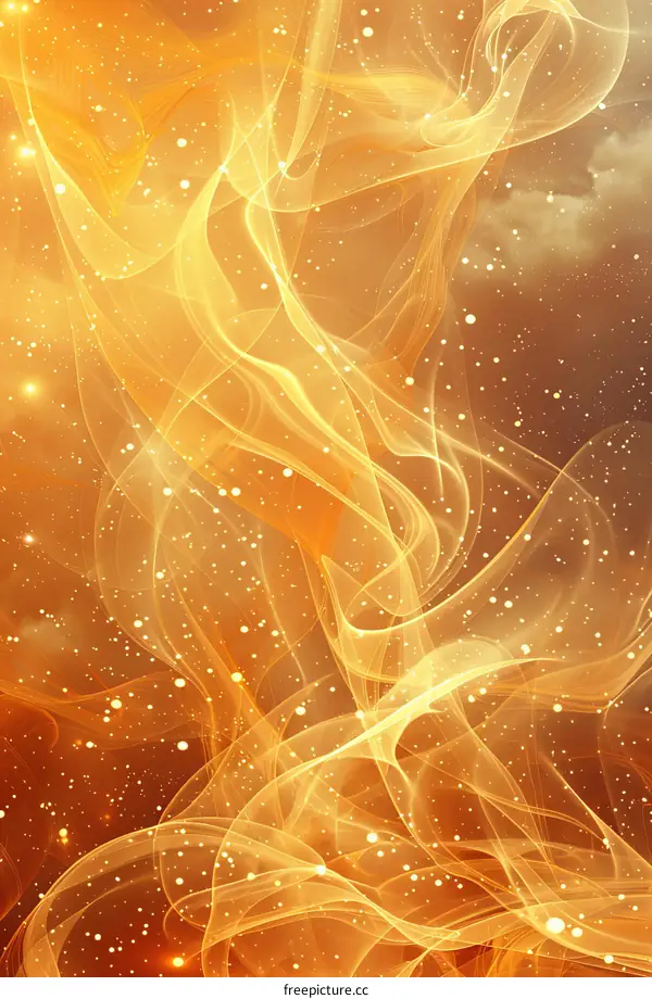 Silk-like Flames Dance