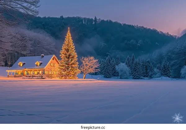 A Snowy Christmas Eve