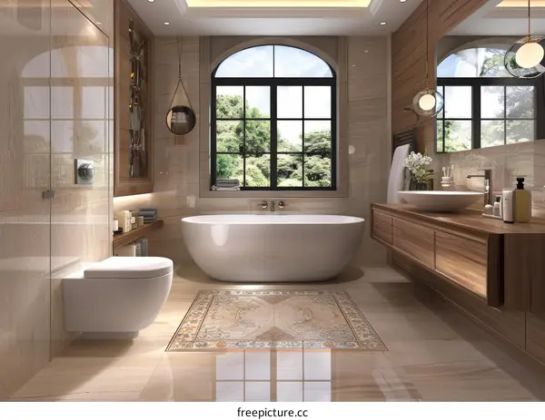 Luxury Modern Bathroom Interior Design