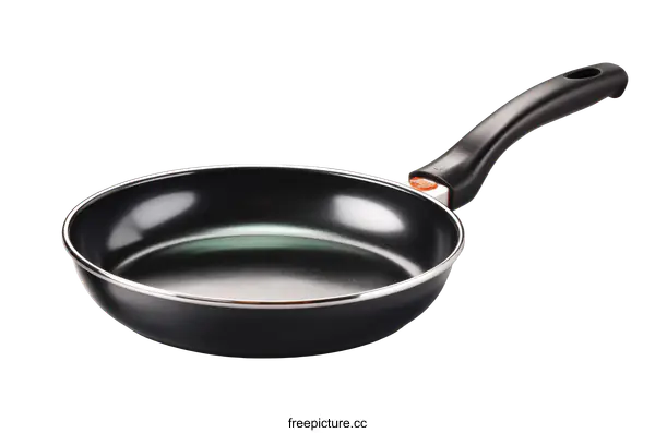 [Transparent Background PNG]Modern Non-Stick Frying Pan with Stylish Handle