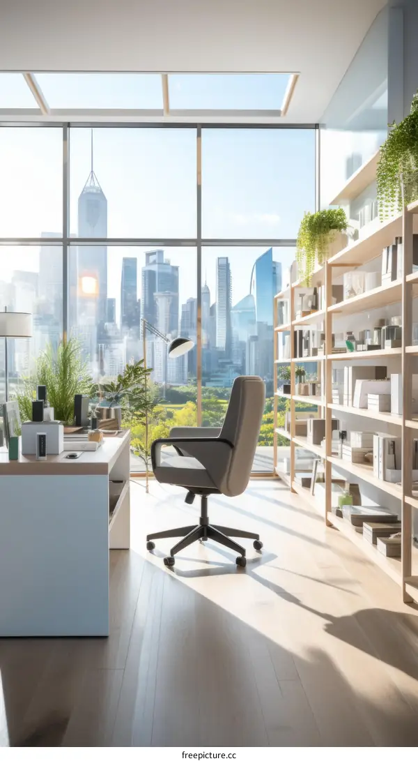 Modern Office with City Views