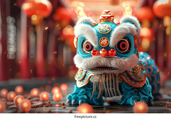 Lion dance