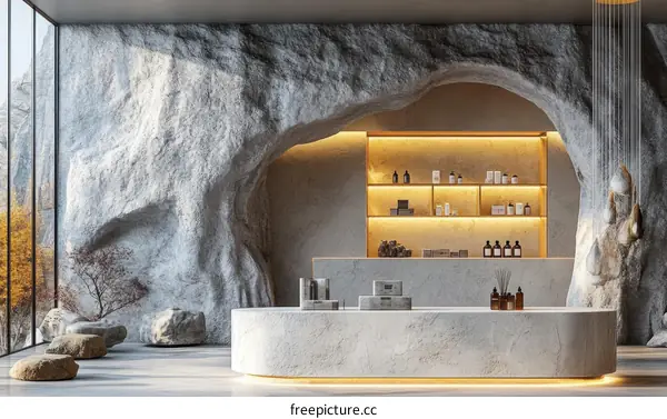 Modern Spa Cave Interior Design