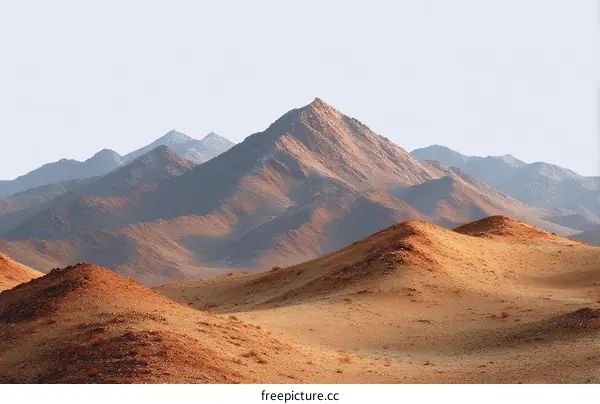 Desert Mountain Landscape Scenery