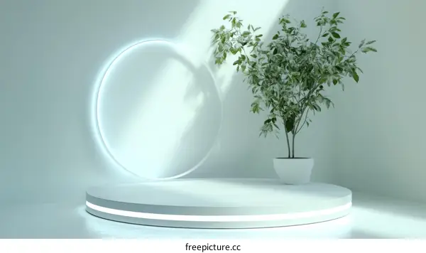 Modern Minimalist Product Display Stand