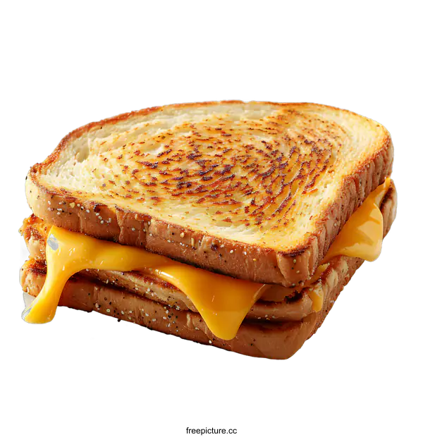 [Transparent Background PNG]A grilled cheese sandwich
