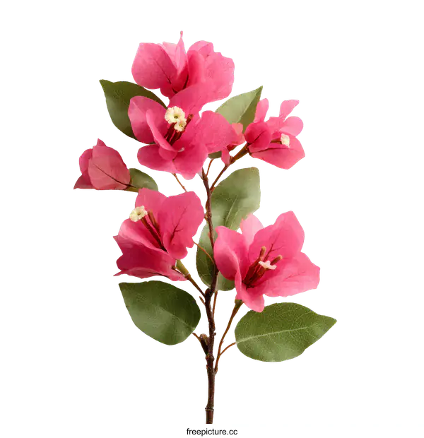[Transparent Background PNG]Beautiful Pink Bougainvillea Flower Arrangement