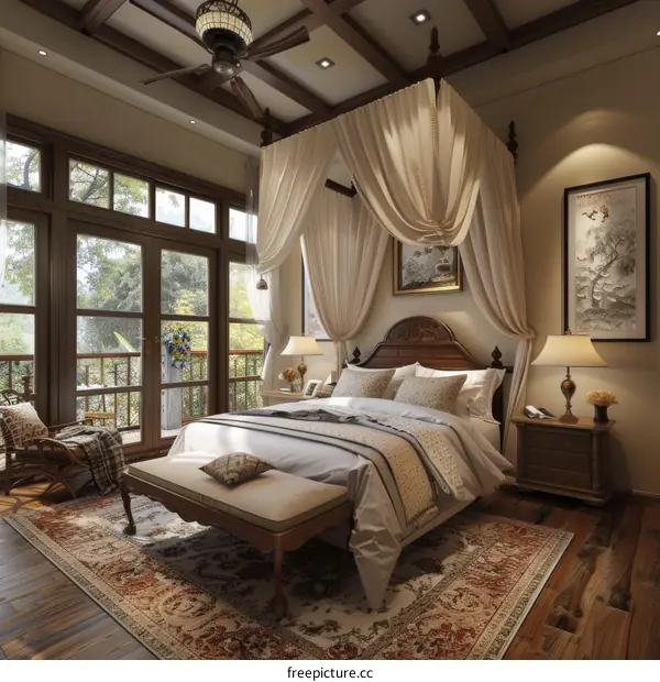 Canopy bed
