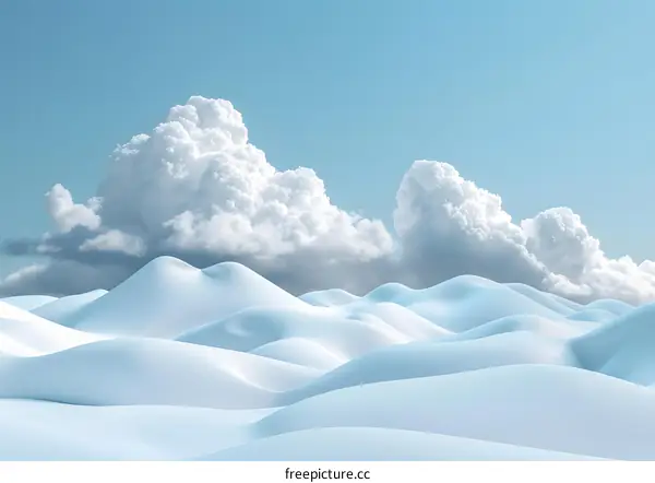 Glacier and Snow Mountain