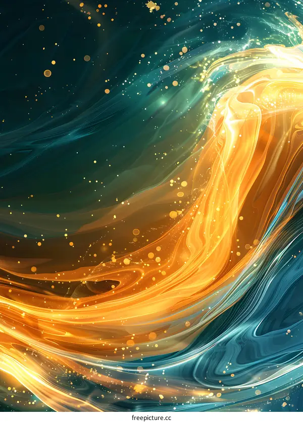 Colorful abstract painting