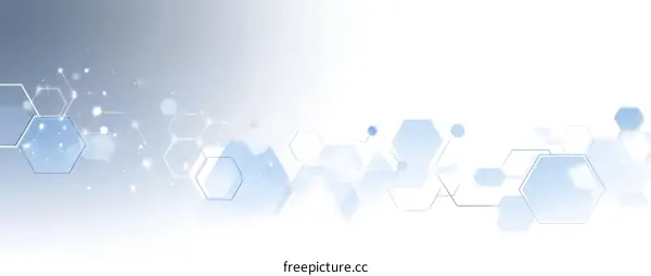 Abstract Hexagon Pattern Background Design