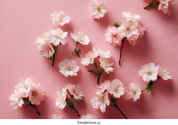 Delicate Pink Cherry Blossom Arrangement
