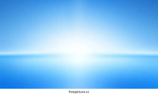 Abstract Gradient Blue Sky Background