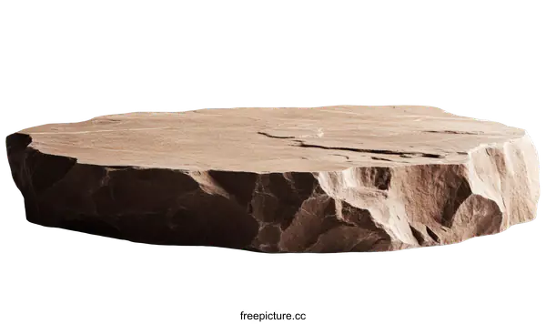 [Transparent Background PNG]Natural Stone Slab Display Platform
